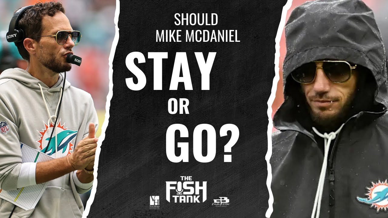 Mike McDaniel: One Reason to Stay, One Reason to Go | Dolphins Black Monday Debate