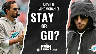 Mike McDaniel: One Reason to Stay, One Reason to Go | Dolphins Black Monday Debate