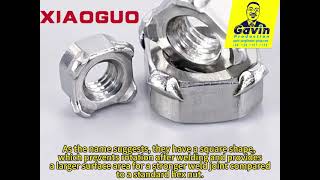 Class 8 Weld Square Nuts With Type 1D
