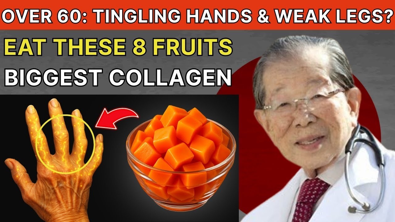SENIORS  Over 60, Tingling Hands   Weak Leg  8 Collagen Rich Fruits You MUST Eat To STOP!