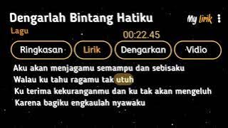 Dengarlah Bintang Hatiku || lagu || story wa