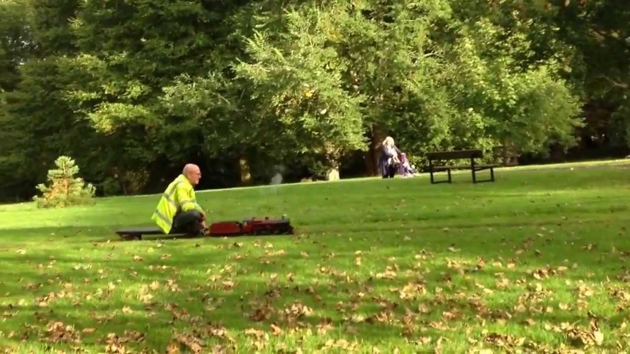 Banking loco at Vogrie Park