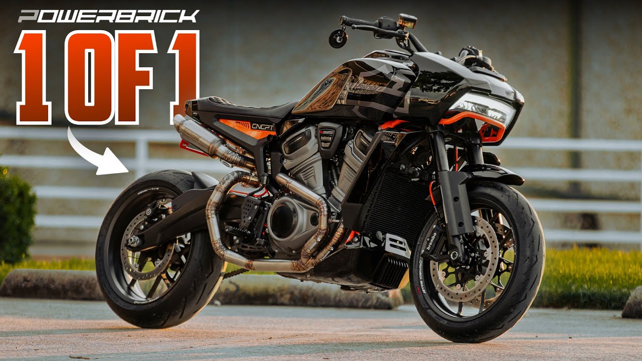 harley davidson リメイクワンピース　organ za バンダナ FULL BUILD: 1-Of-1 Pan America Harley by CNCPT MOTO - YouTube