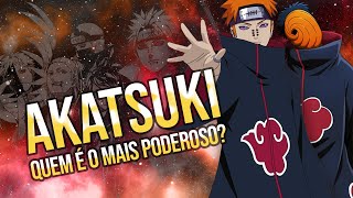 RANKEANDO OS MEMBROS DA AKATSUKI (DO MAIS FRACO