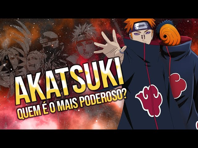 RANKEANDO OS MEMBROS DA AKATSUKI (DO MAIS FRACO