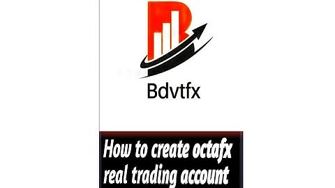 How to create Octafx real trading account