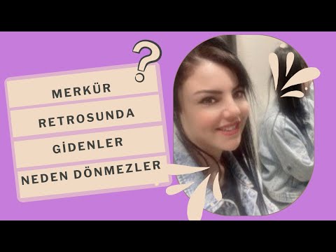 Merkür Retrosunda Gidenler Niye Geri Gelir Gelmezse Niye Gelmez? @AstrologMineolmez