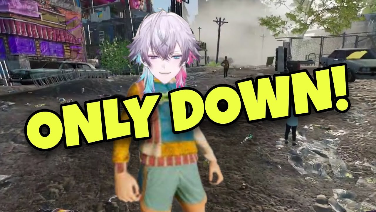 Bettel falls all the way down then pretends he just started