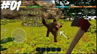 Survival Forest: Survivor Home Builder Android Gameplay #01 screenshot 1