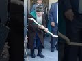 Чеченский долгожитель танцует лезгинку