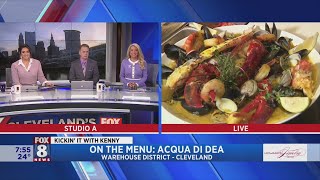 Kenny's mouth is watering over Acqua Di Dea's fresh seafood creations