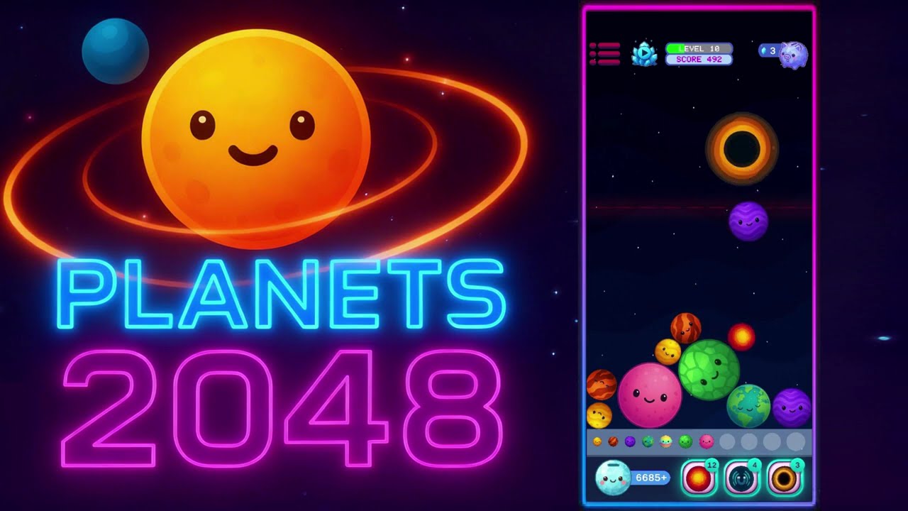 Planets 2048
