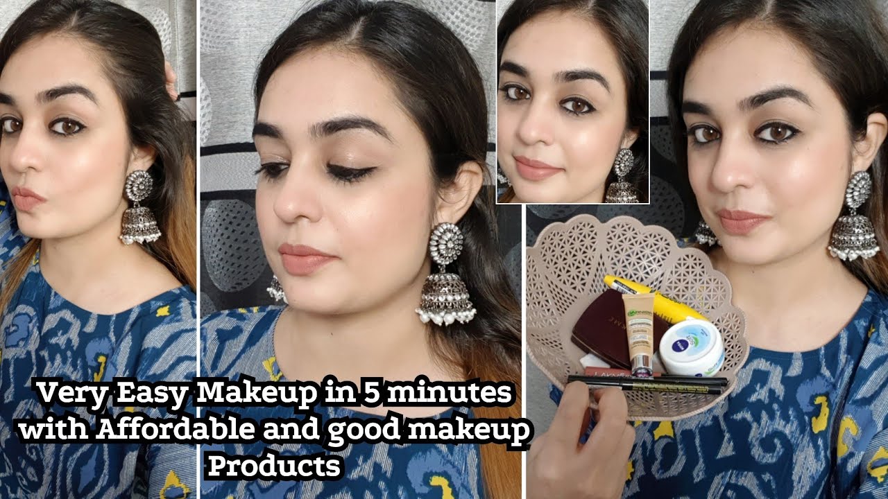5 minutes easy makeup Look For Teenagers and Young Housewives Makeup with GARNIER BB Cream