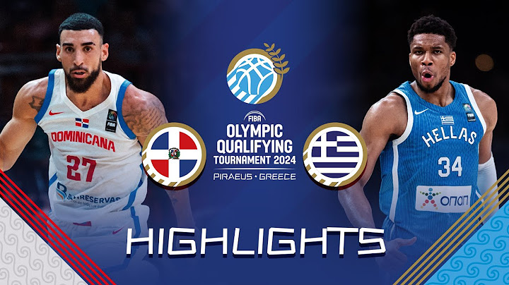 Giannis Antetokounmpo and Greece prevail vs Dominican Republic | Highlights | FIBA OQT 2024 Greece
