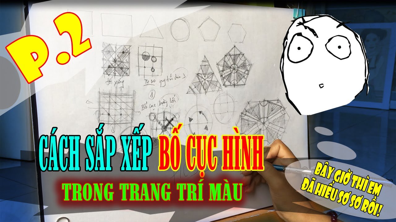 Cách Sắp Xếp Bố Cục Hình Trong Trang Trí Màu Hình Chữ Nhật & Hình ...