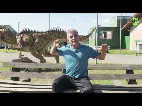 Jurassic Park do Paraná: conheça o escultor que cria dinossauros gigantes