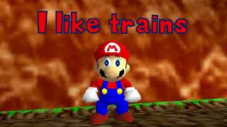Mario Likes Trains