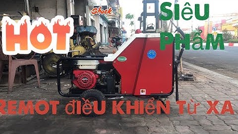 Máy Phun Thuốc Trừ Sâu Điều Khiển Từ Xa Honda Cực Đỉnh 1-1-2020:Cửa Hàng Nông Ngư Cơ Nguyễn Văn Châu