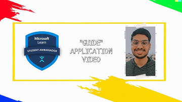 Microsoft Learn Student Ambassador (MLSA) "Guide" application video 2023 | THARUN BETINA