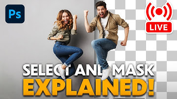 Remove Backgrounds in Photoshop with Select and Mask | PTH 22