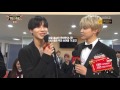 [방탄소년단/샤이니] 161229 가요대축제 태민 지민 대기실 + 친목 영상