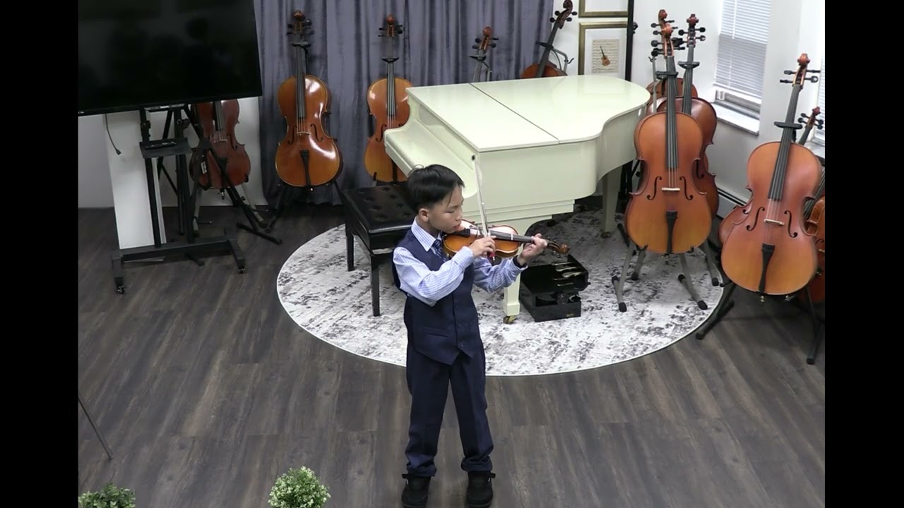 Declan Chang Suzuki Book 2 Graduation recital @ NY String Academy Fort Lee Studio