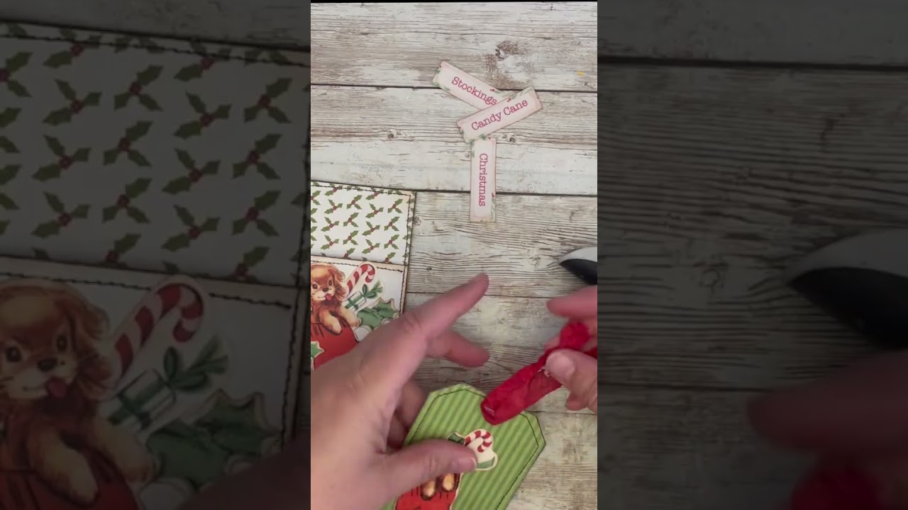 25 Days of Christmas Tags - Retro Tag DAY 20