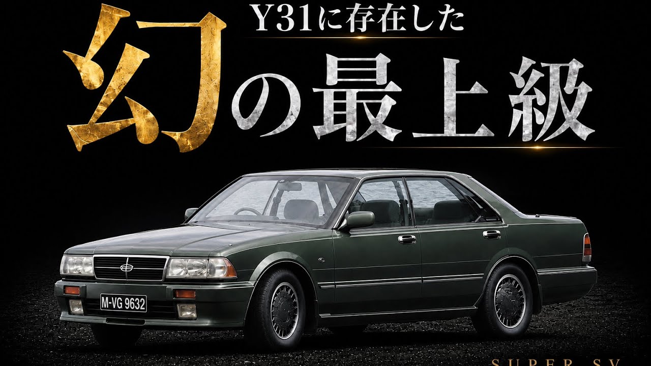 【幻の最上級グレード】Y31に「スーパーSV」は本当に存在したのか？