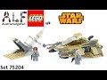 Lego Star Wars 75204 Sandspeeder Speed Build