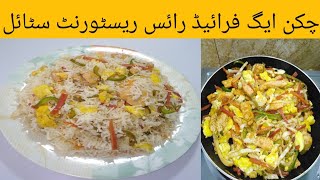 Restaurant Style Chicken Fried Rice Recipe By Cooking With Riffat | Vegetable Fried Rice Recipe