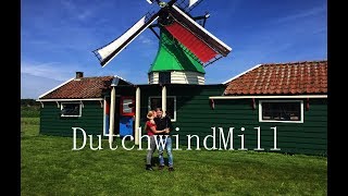Inside a Dutch windmill - The Netherlands