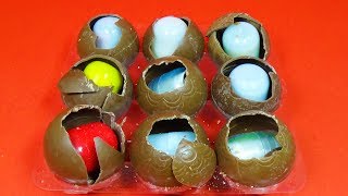 Super Unboxing Chupa Chups Surprise Eggs  Pig Tom And Jerry Angry Birds Maya The Bee For Kids