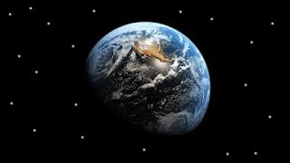 Earth with starfield - 4K, 60 FPS (absolutely free to use, loop)