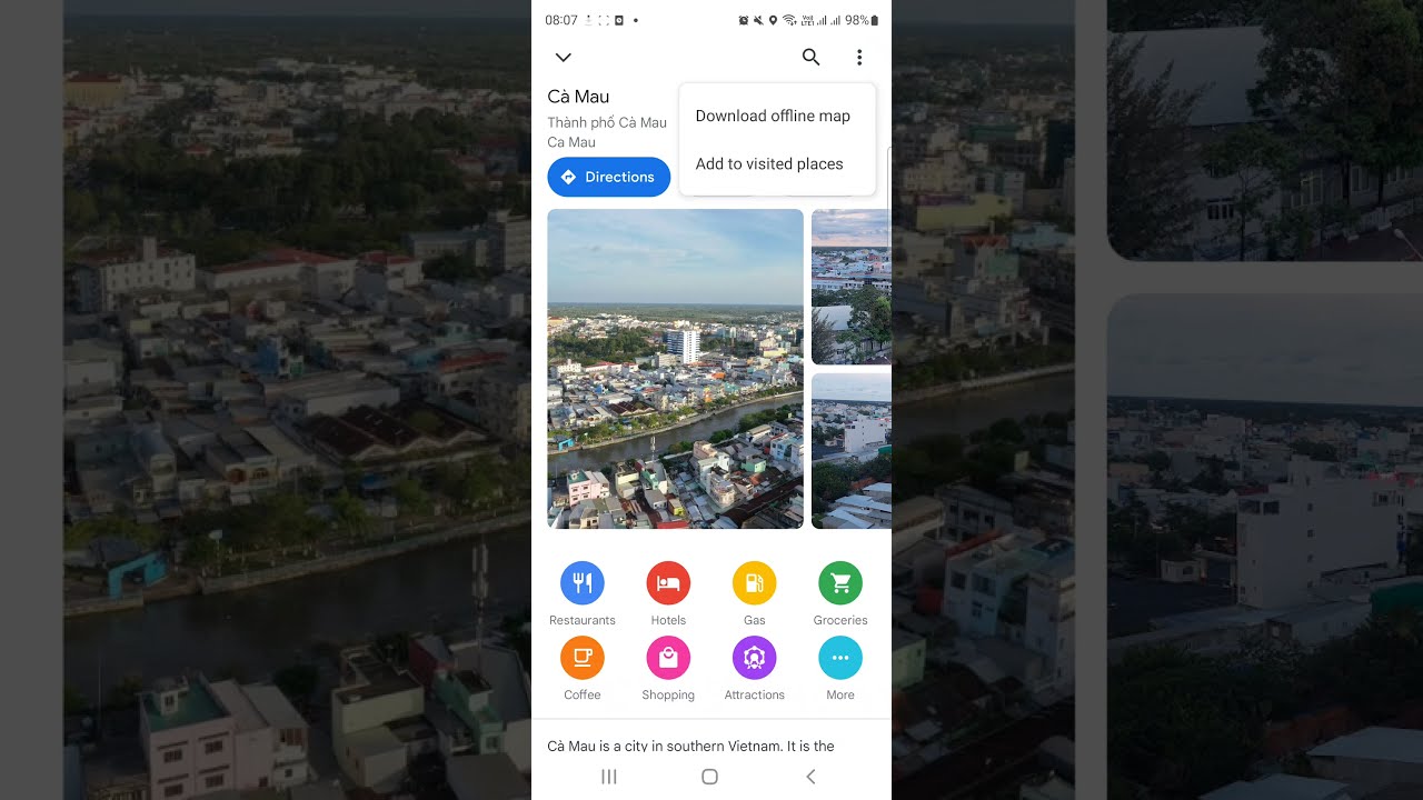 Cách tải google map offline