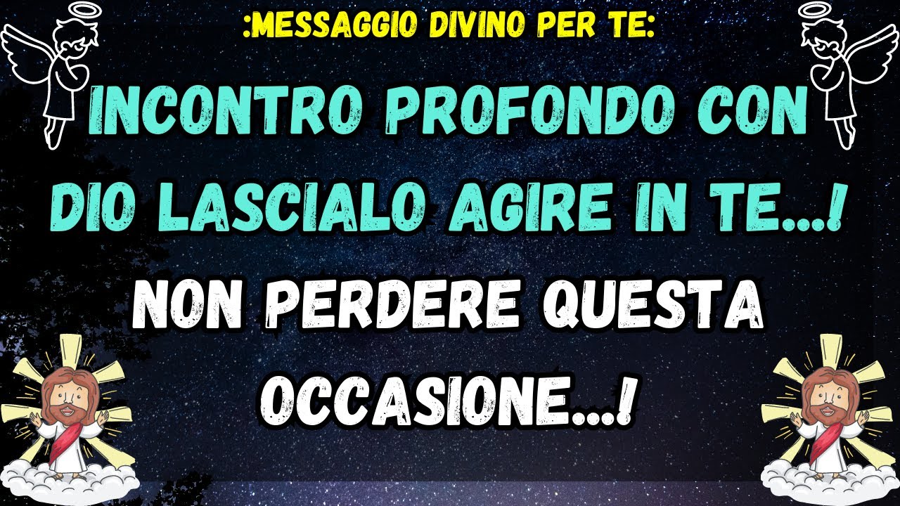 💕Scopri il potente messaggio di Dio per te oggi: non ci crederai! il ...