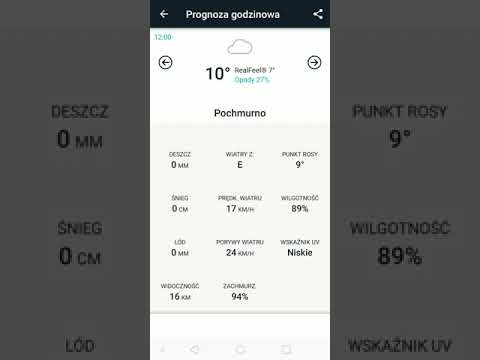 AccuWeather - rozbudowana aplikacja pogodowa  exstensive weather app [ANDROID]