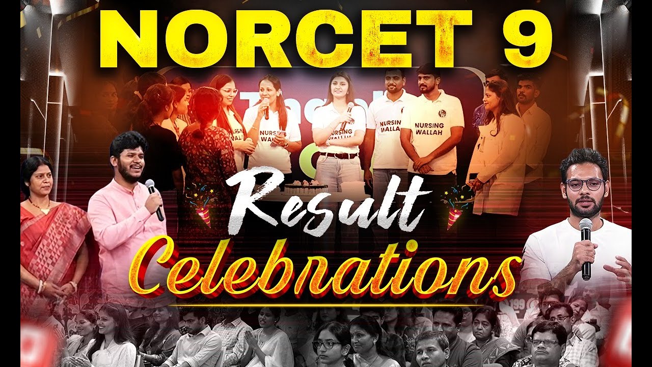 🔴 LIVE: AIIMS NORCET 9 RESULT CELEBRATIONS! 🎉🩺 | PW Nursing Wallah 