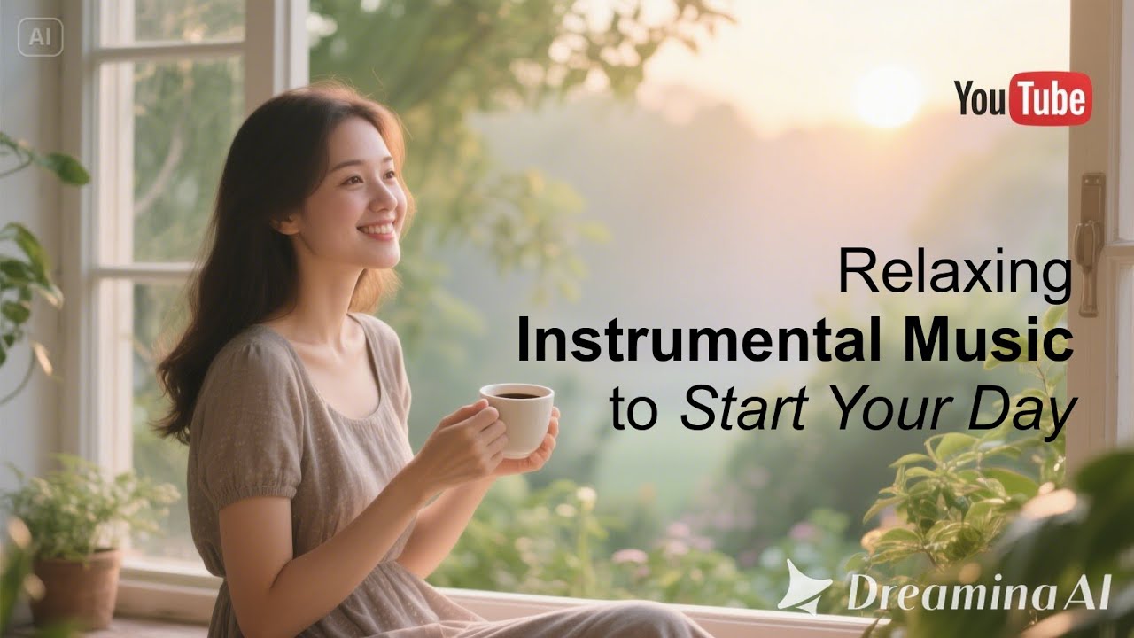 🎵 Morning Vibes ☀️ Relaxing Instrumental Music to Start Your Day - YouTube