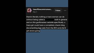 Trans Women Can't Have Anything, Tumblr Post #tumblr #tumblrpost #tumblrtextpost