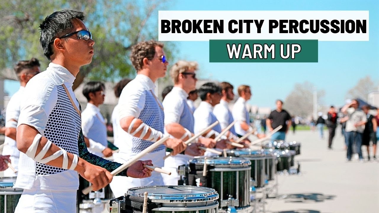 Broken City Percussion 2025 - Warm Up