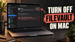 How to Turn Off FileVault on Mac