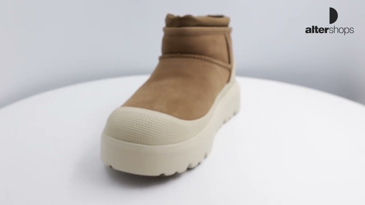 UGG  ULTRA MINI WEATHER HYBRID  Καφέ/Λευκό 1174196