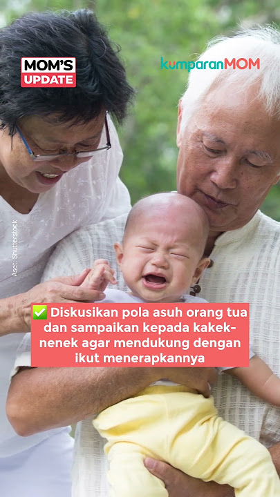 Tips Berdiskusi soal Pola Asuh Anak Bersama Kakek-Nenek