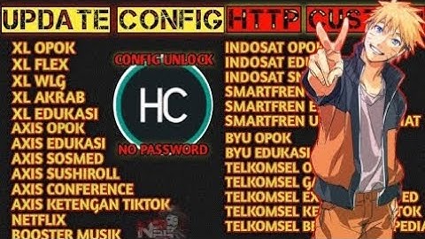 CONFIG HTTP CUSTOM TELKOMSEL OPOK NO LIMIT TERBARU