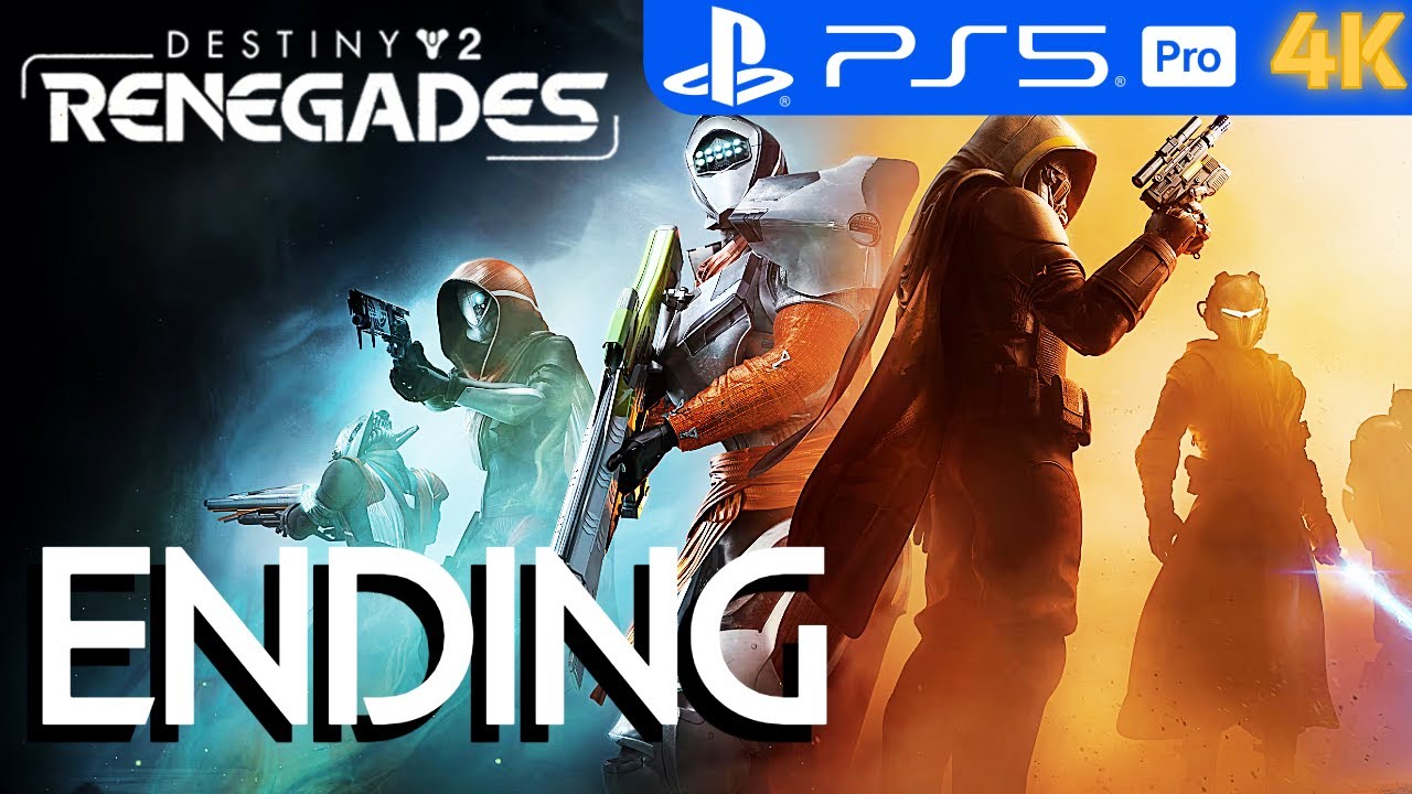 Destiny 2 Renegades Solo Legendary Campaign PS5 PRO 4K Walkthrough Ending - Glory Beyond