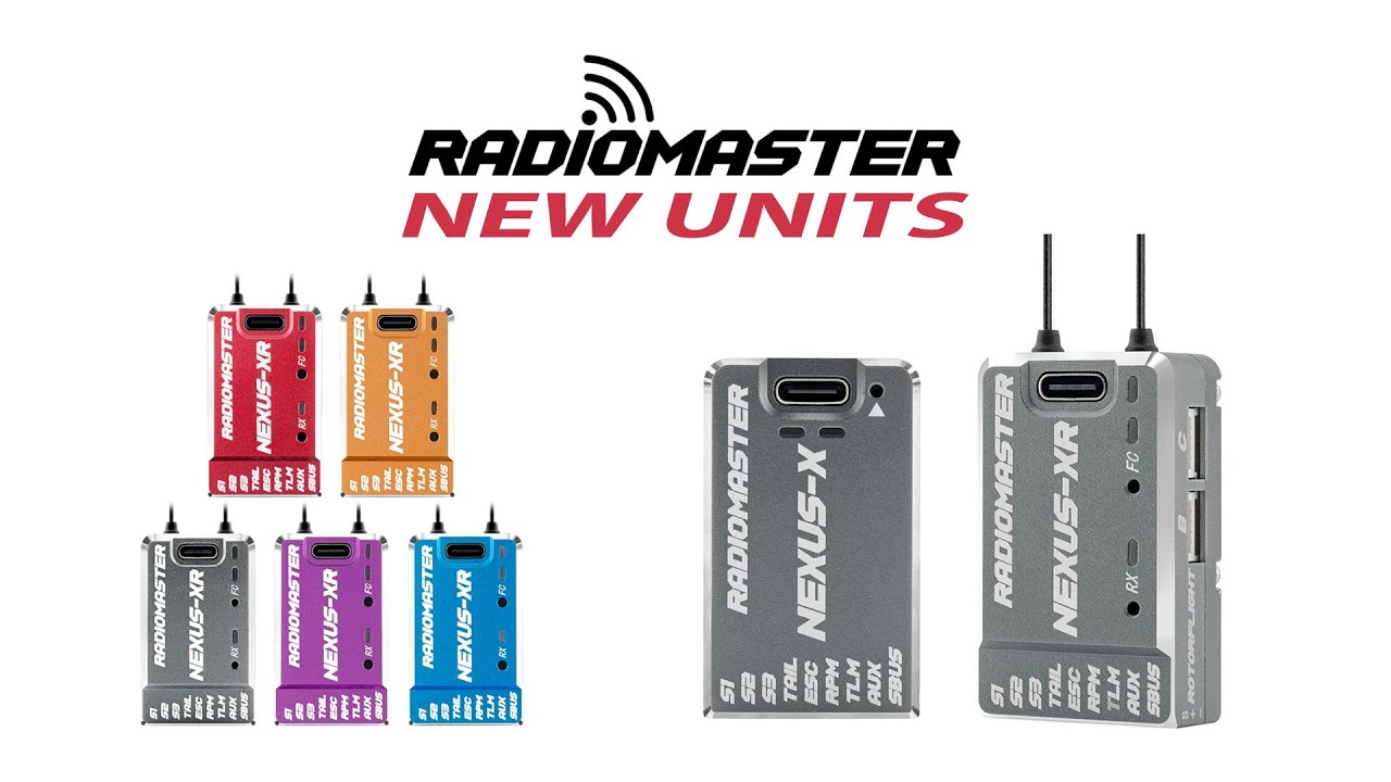 The new Nexus X and XR flight controllers from RadioMaster RC