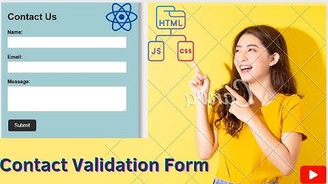 contact form validation in javascript | HTML CSS JS| Deepti Hooda