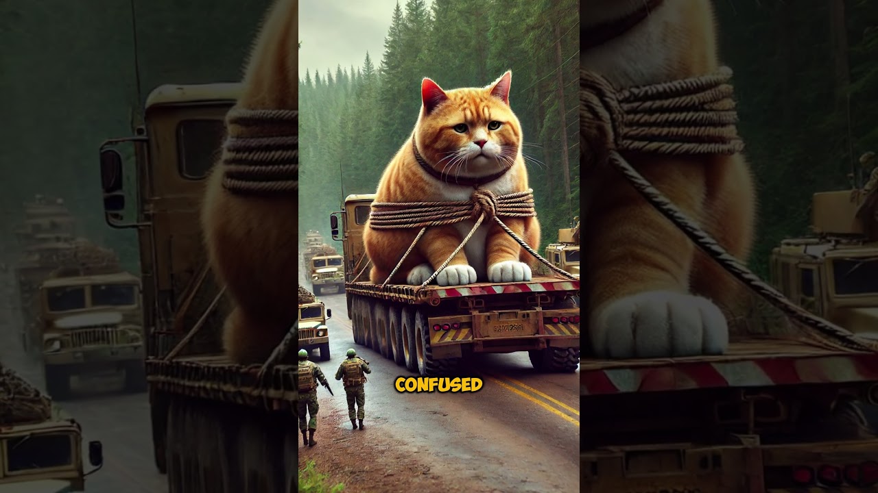 From Lab to Forest: The Unstoppable Growth of a Giant Cat! 🌳🐾 