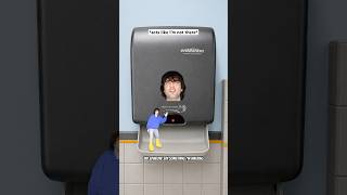 When The Paper Towel Dispenser Doesn’t Sense Your Motion 🤣 #shorts #relatable