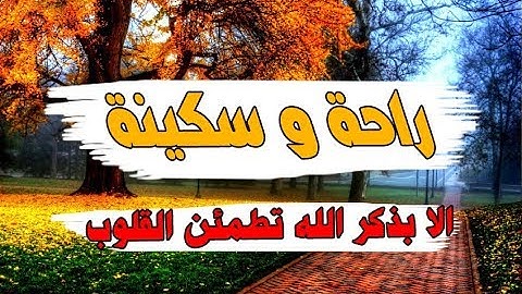 آيات السكينة و الطمأنينة تخشع لها القلوب بصوت الشيخ أحمد العجمي